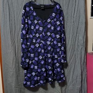 Beetlejuice long sleeve dress hottopic